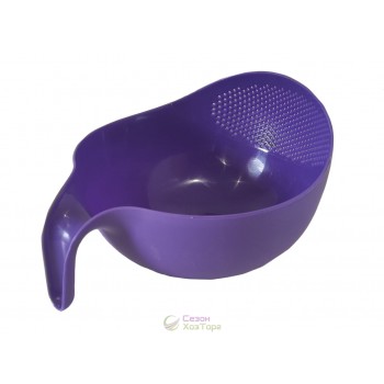 Ківш-друшляк пластиковий великий